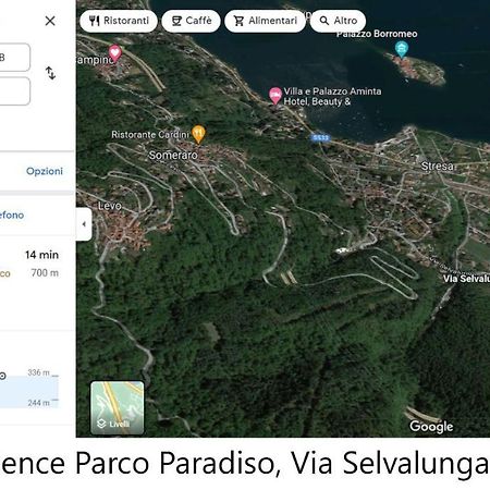 La Tana del Lupo Stresa Apartamento Exterior foto